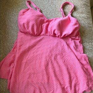 Coral Swimsuit Top